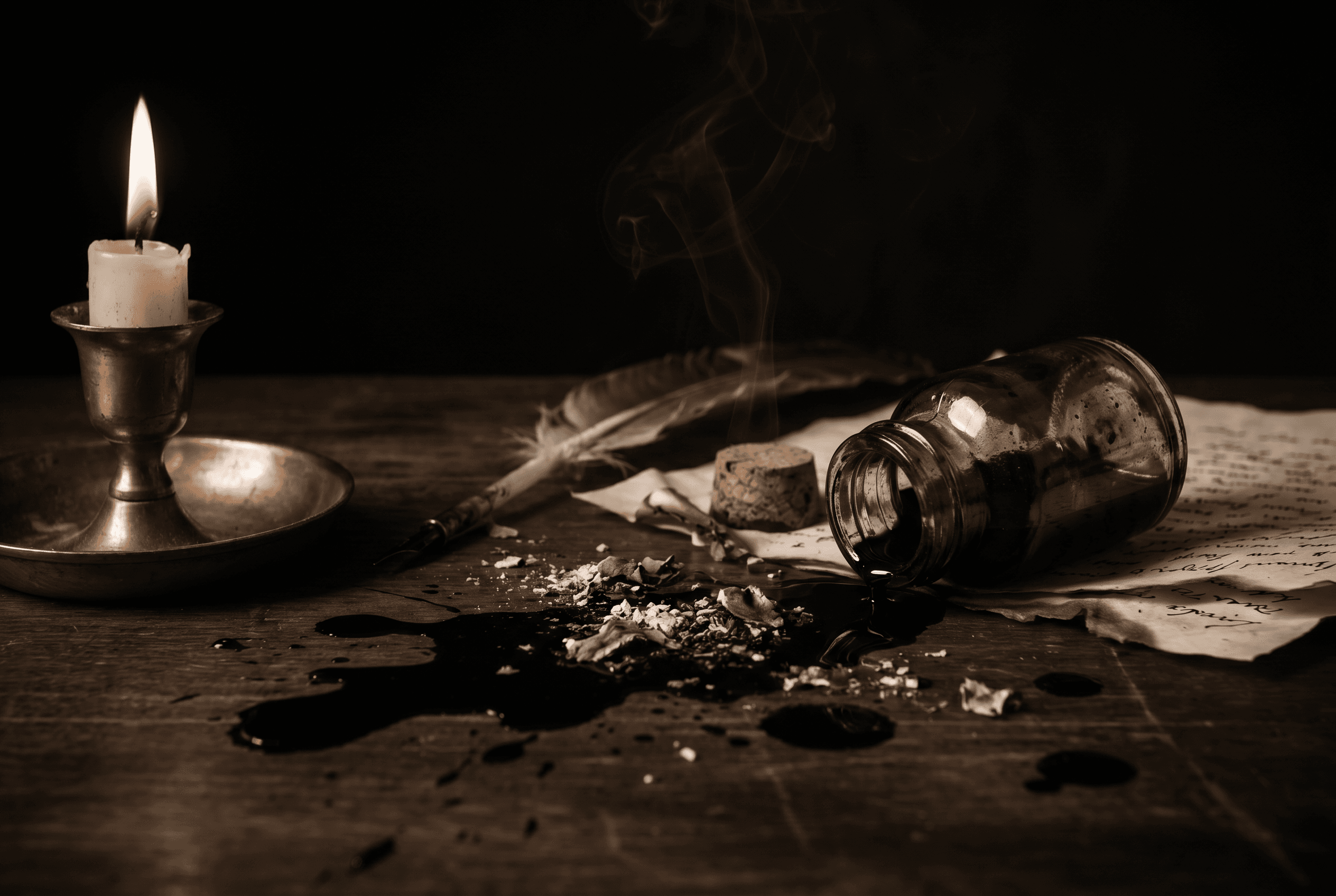Encre et cendres